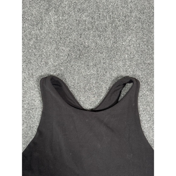 Athleta Conscious Crop Black Bra Top Built in Shelf Size Medium Yoga Pilates EUC - Picture 4 of 10